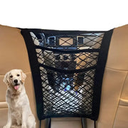 Seat Back Partition & Mesh Storage Net by Habicare