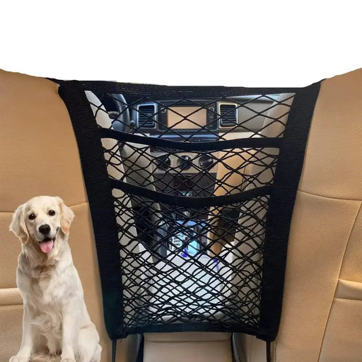 Seat Back Partition & Mesh Storage Net by Habicare
