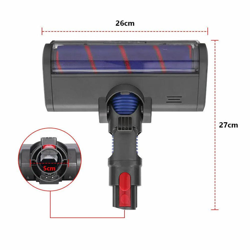Soft Fluffy Brush Roller Cleaner Head for Dyson V7 V8 V10 V11 by salelink.co.nz