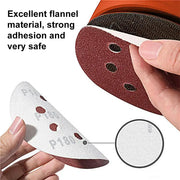 160PCS Sanding Discs 40-800 Grit Pads 125mm Hook&Loop 8 Hole Orbital Sandpaper by salelink.co.nz