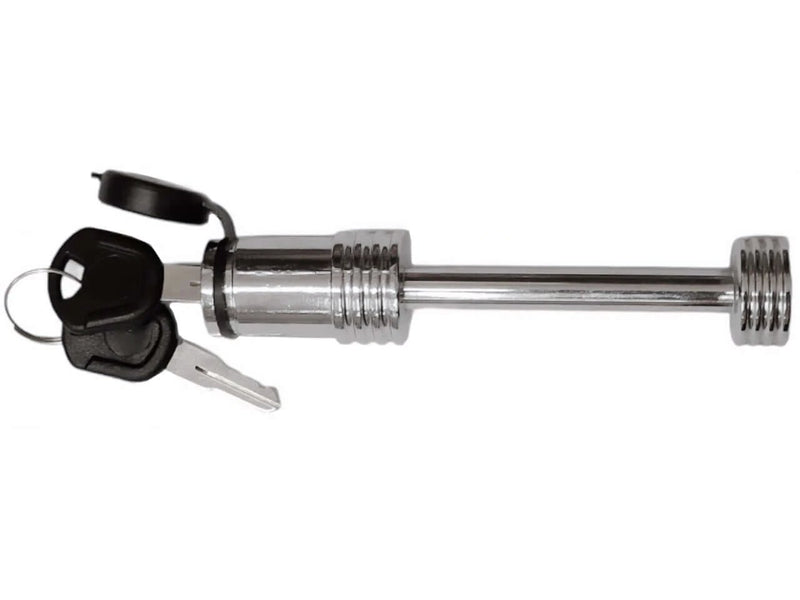 Security locking pin for TC30 TC40 couplings with keys, designed to secure trailer couplings against theft.
