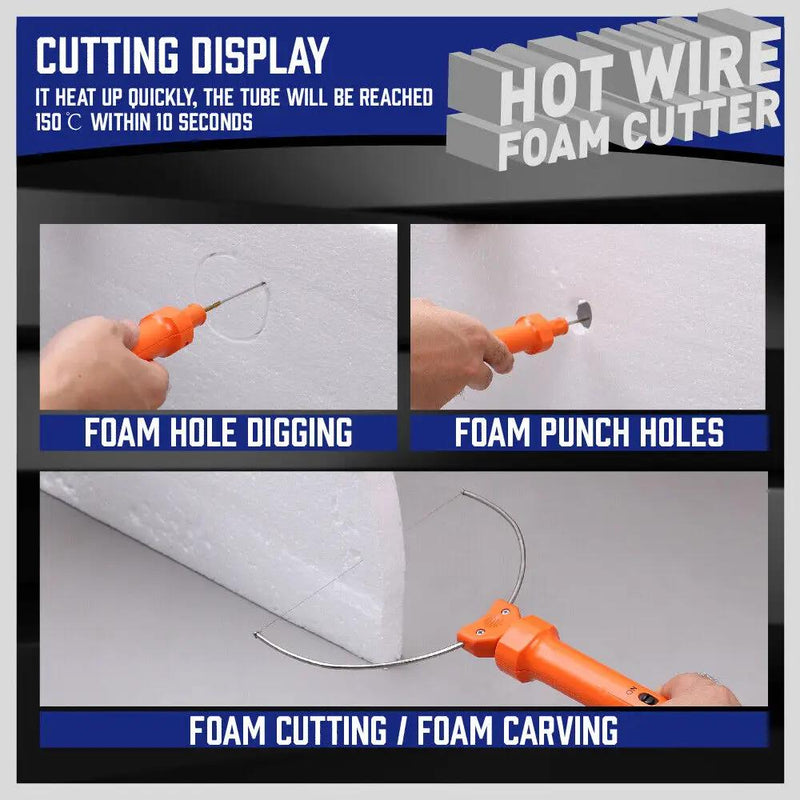 HORUSDY 3in1 Hot Wire Foam Cutting Kit Knife Cutter Engraving Styrofoam Polystyrene Tool by salelink.co.nz