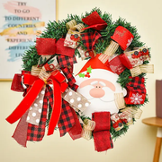 38cm Christmas Wreath Decoration by salelink.co.nz