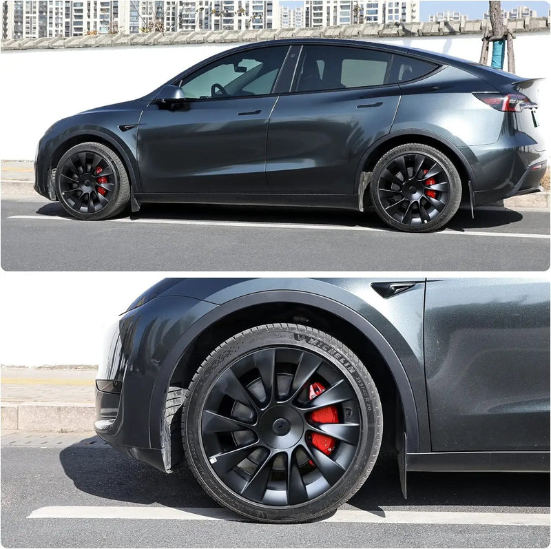 4PCS Caliper Covers Compatible with Tesla Model Y Accessories by salelink.co.nz