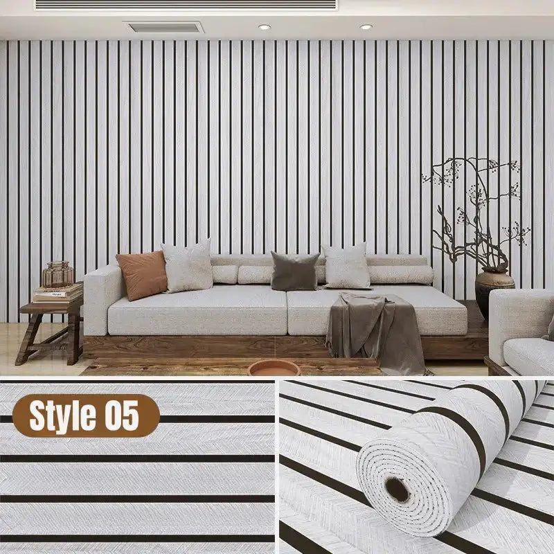 Self-Adhesive Foam Grille Wallpaper (available in 5 designs) by Habicare