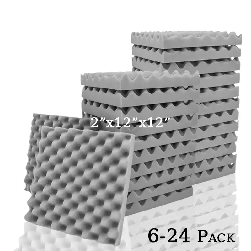 Self-Adhesive Soundproofing Tiles (different sizes & colours available) by Habicare