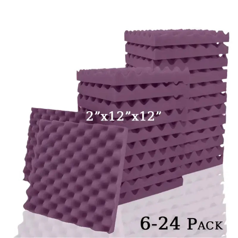 Self-Adhesive Soundproofing Tiles (different sizes & colours available) by Habicare