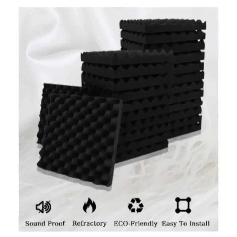 Self-Adhesive Soundproofing Tiles (different sizes & colours available) by Habicare