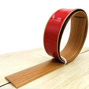 Self-Adhesive Vinyl Transition Strip – Floor Gap & Carpet Threshold Spacer (10 designs available) - 2m by Habicare