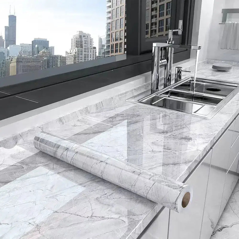 Self-Adhesive Waterproof Wallpaper (available in 6 designs and multiple sizes) by Habicare