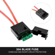 12V LED Light Bar Wiring Harness Loom by salelink.co.nz
