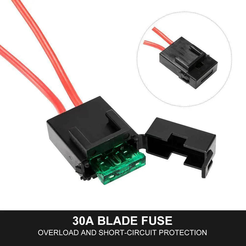 12V LED Light Bar Wiring Harness Loom by salelink.co.nz