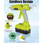 Cordless Hot Glue Gun Compatible with Ryobi 18V Battery by salelink.co.nz