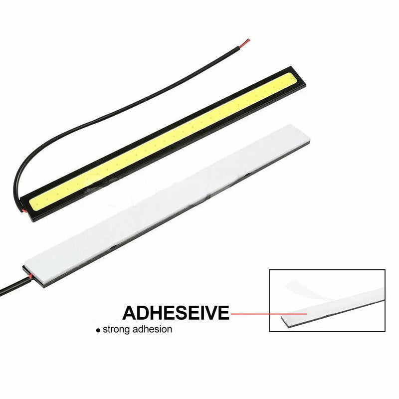 10X 12V White LED Strip Lights Bars Camping Caravan Boat Car COB by salelink.co.nz