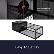 120cm Rabbit Cage Rabbit Hutch Pet Cage Playpen Enclosure Run by salelink.co.nz