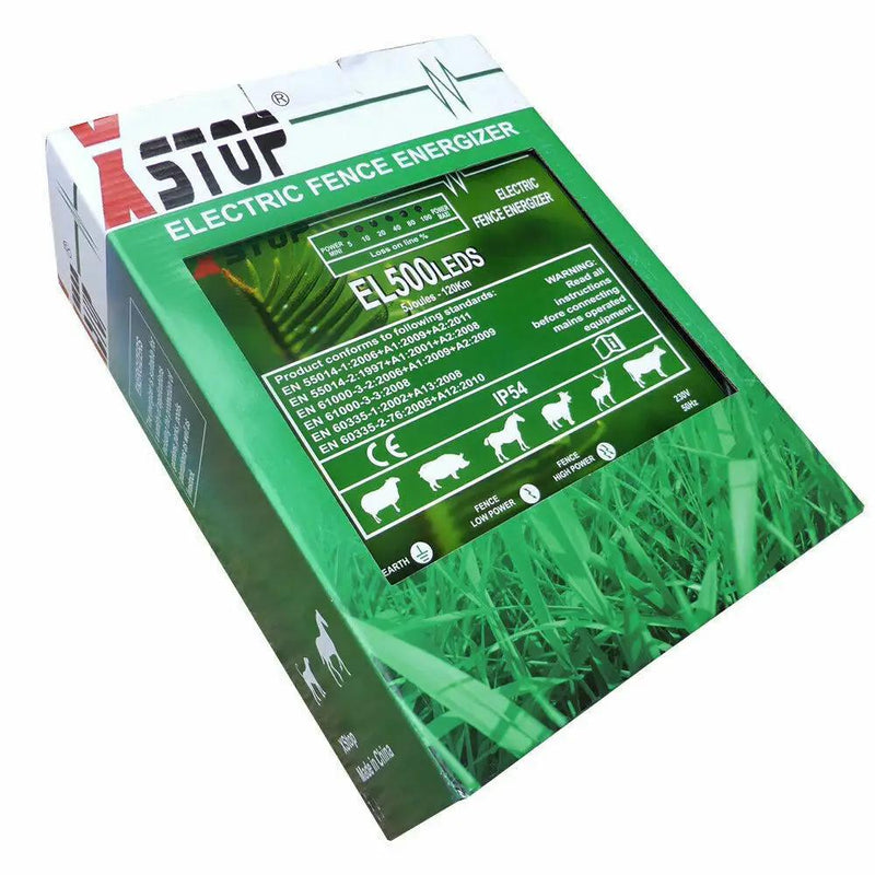 120km Electric Fence Energiser Energizer Charger 5J 240V by salelink.co.nz