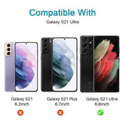 Samsung S21 Ultra Tempered Glass Lens Protector Cover by salelink.co.nz
