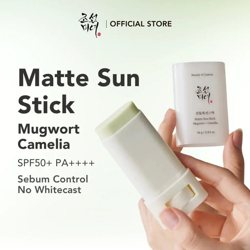 Beauty of Joseon Matte Sun Stick: Mugwort + Camelia SPF50+ PA++++ by Poppy Gifts