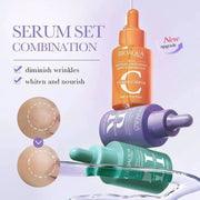 Poppy Gifts Skin Care BIOAQUA 3 Piece Serum Set Vitamin C Retinol Hyaluronic Acid Skin Care BIOAQUA 3 Piece Serum Set Vitamin C Retinol Hyaluronic