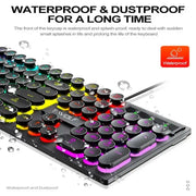 Shadow Mechanical Wired Gaming Keyboard (3 colours available) by Habicare