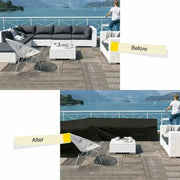 Shape Waterproof Rattan Sofa Cover (available in different sizes) by Habicare