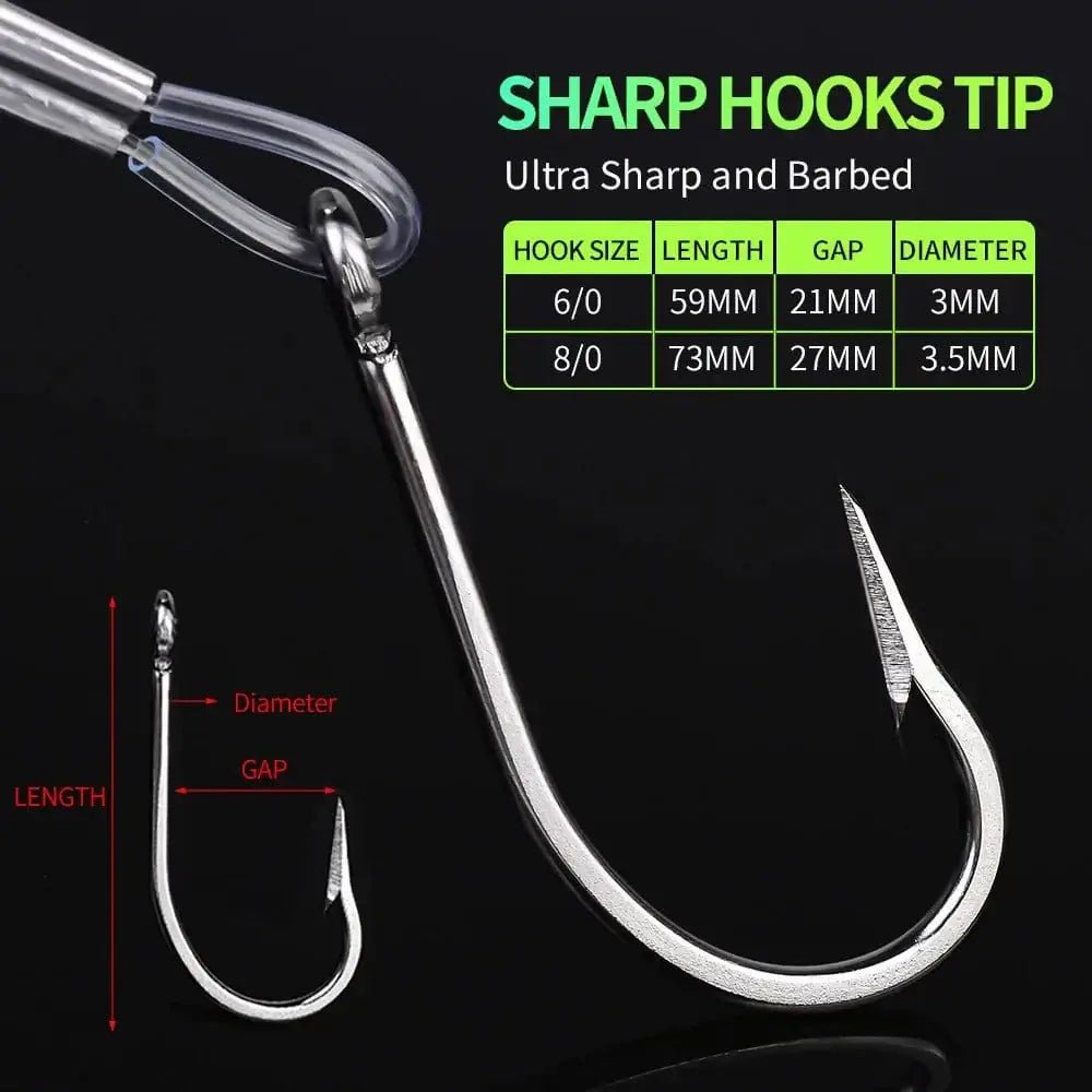 China China 17CM/70G 23CM/96G 2 Kinds of Professional Ocean Squid Boat Fishing Lures with Wire Bait and Squid Soft Lure for Trolling tuna