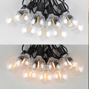 Shatterproof Solar String Lights G40 (Waterproof) with USB & Remote Control by Habicare