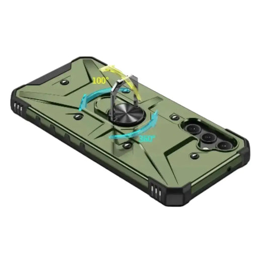 Shockproof Armor Case for Samsung Galaxy A & S Series (Green) by Habicare