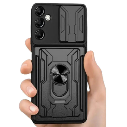 Shockproof Card Slot Case for Samsung Galaxy Note & S Series (Black) by Habicare