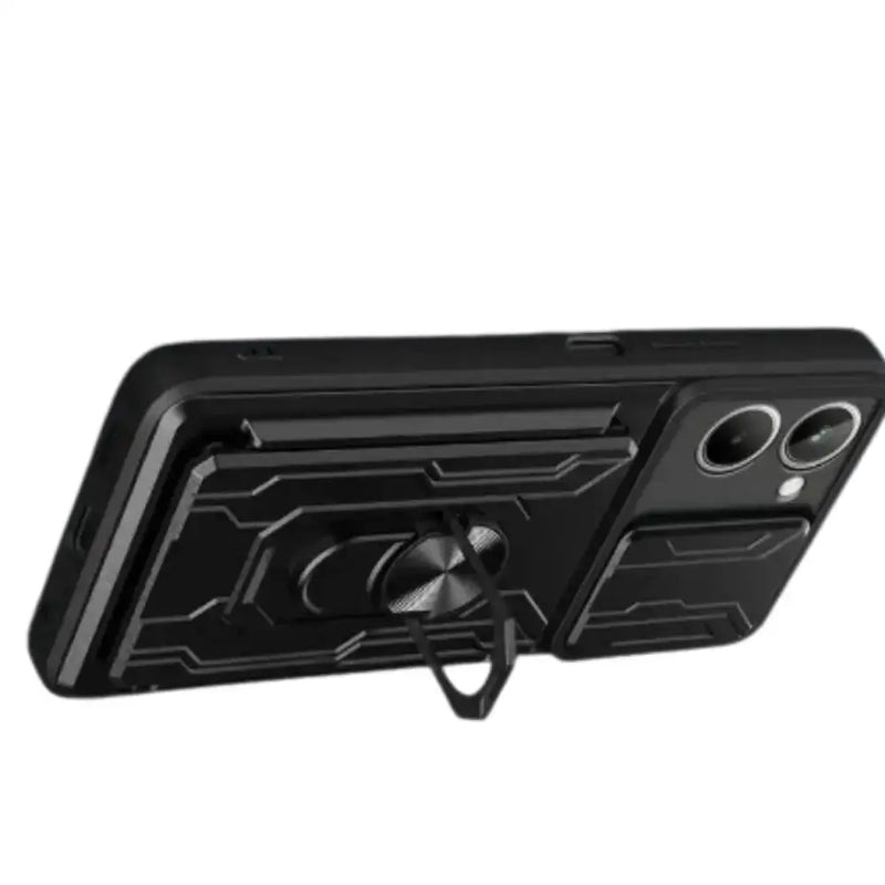 Shockproof Card Slot Case for Samsung Galaxy Note & S Series (Black) by Habicare