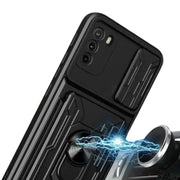 Shockproof Card Slot Case for Samsung Galaxy Note & S Series (Black) by Habicare