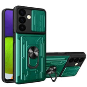Shockproof Card Slot Case for Samsung Galaxy Note & S Series (Green) by Habicare