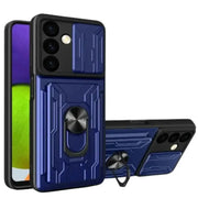 Shockproof Card Slot Case for Samsung Galaxy Note & S Series (Navy) by Habicare