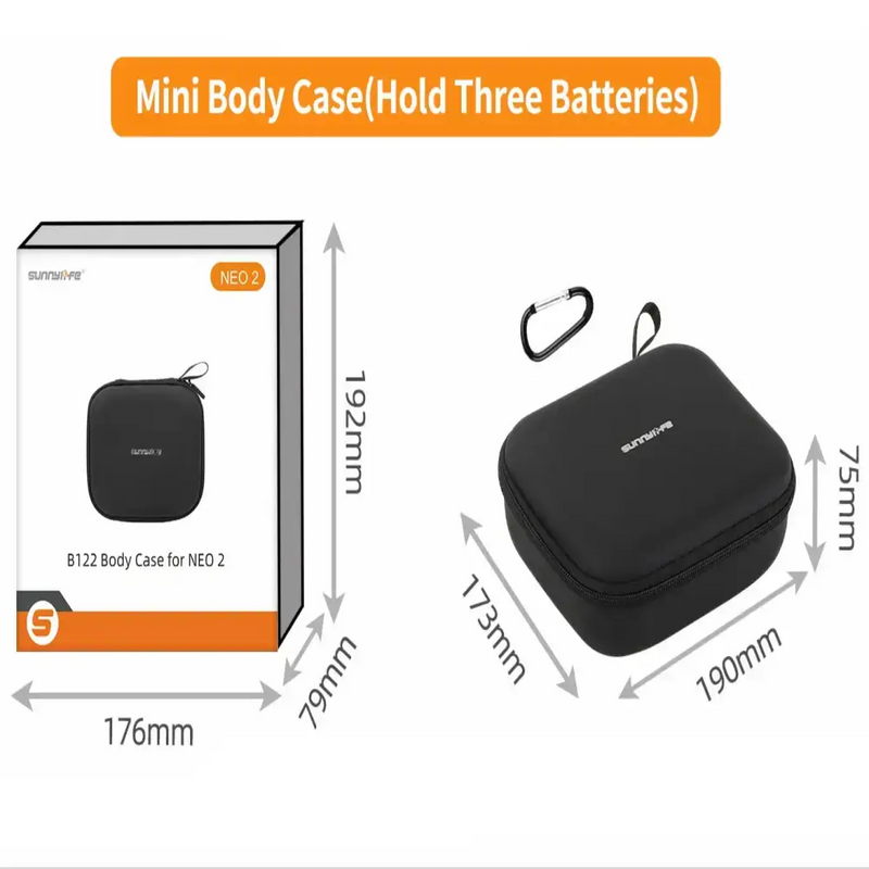 Shockproof Carrying Case for DJI NEO 2 & Motion 3 (4 types of case available) by Habicare