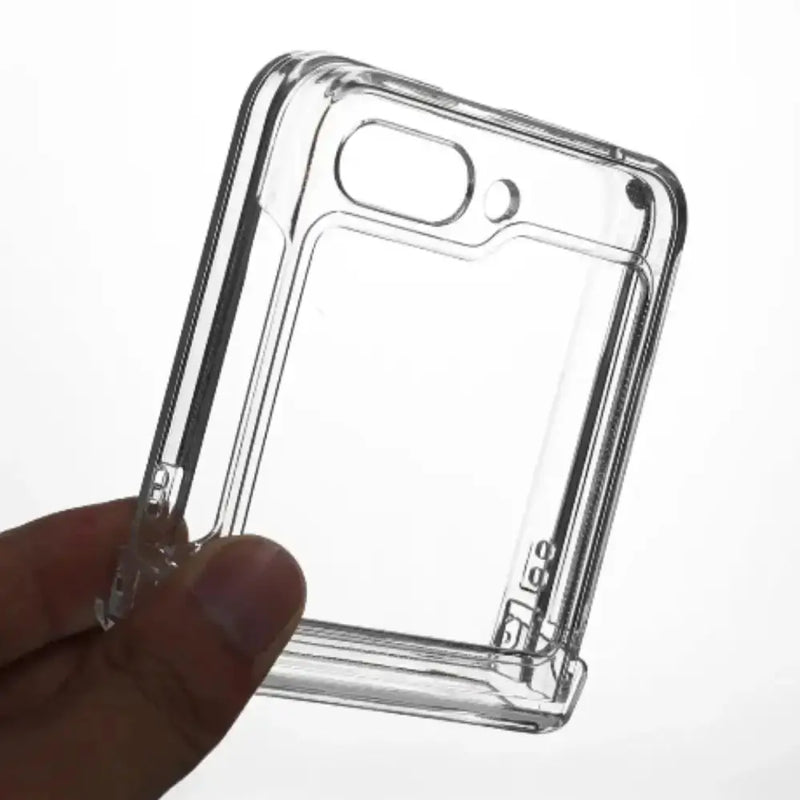 Shockproof Transparent Cover for Samsung Galaxy Z Flip 5 & 6 by Habicare