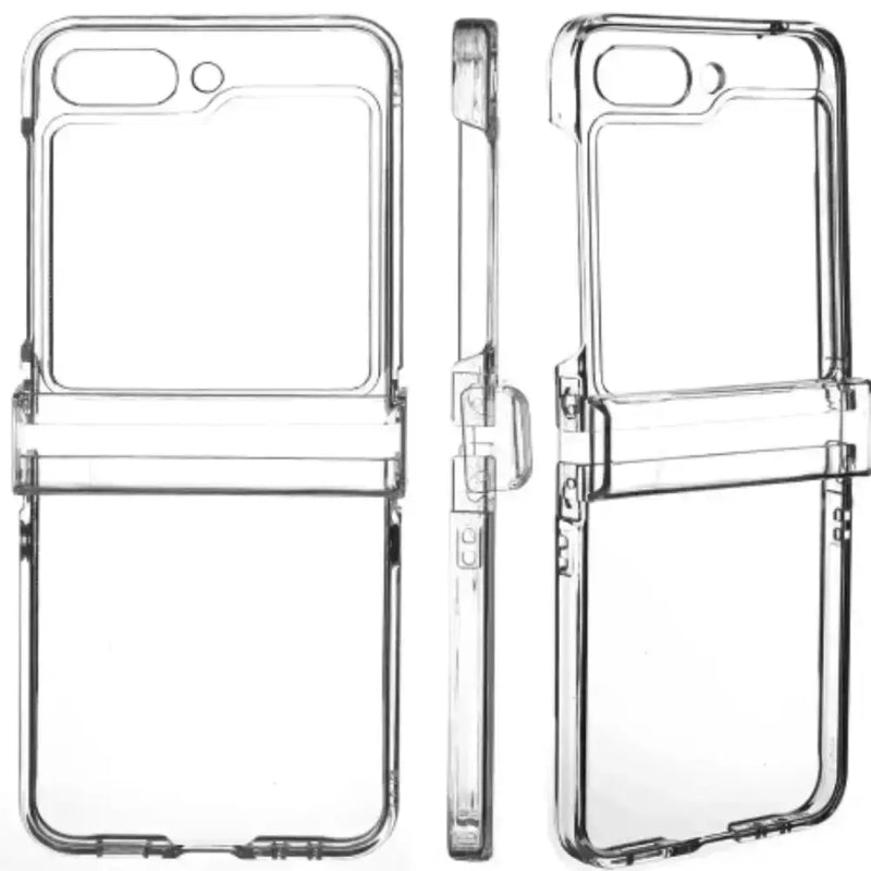 Shockproof Transparent Cover for Samsung Galaxy Z Flip 5 & 6 by Habicare