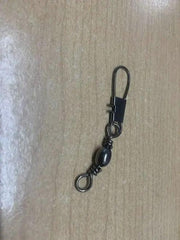 Decoro HOOKS Bulk Barrel Swivel Black#3 - interlock snap x 100pcs Decoro Bulk Barrel Swivels Interlock Snaps 100 Pack
