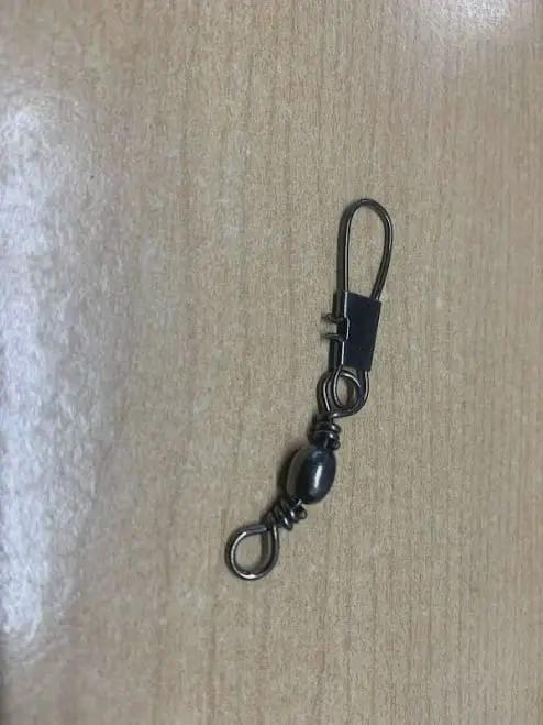 Decoro HOOKS Bulk Barrel Swivel Black#3 - interlock snap x 100pcs Decoro Bulk Barrel Swivels Interlock Snaps 100 Pack
