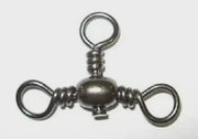 Decoro SWIVEL Cross-line Swivel Black 2/0 X 20pcs Decoro Crossline Swivel Black Two Zero 20 Pack