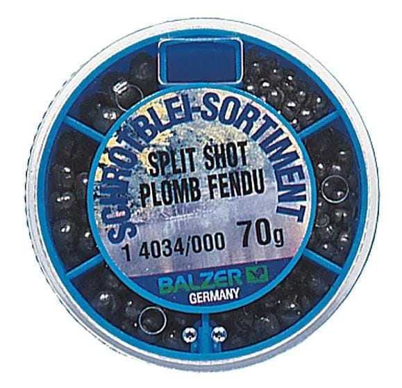 Balzer Fishing Accessories Shot-Lead Split Assortment Shot-Lead Split Assortment