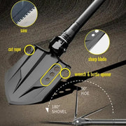 g8buynz Multi-function Camping  Folding Shovel & Survival Tool Set with Hard Case Multi-function Camping  Folding Shovel & Survival Tool Set with Hard Case
