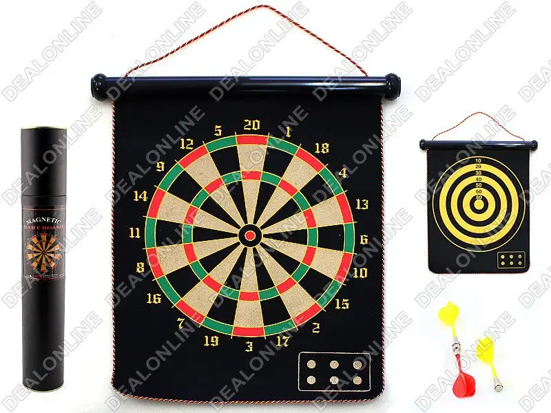 11" Portable Safety Magnetic Double-Side Dart Mat by dealonline.co.nz