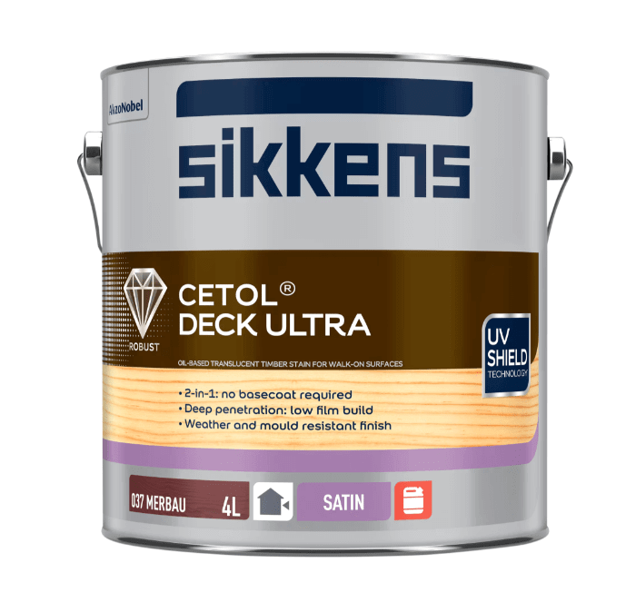 Sikkens Cetol Deck Ultra Sikkens Cetol Deck Ultra - Merbau 4L