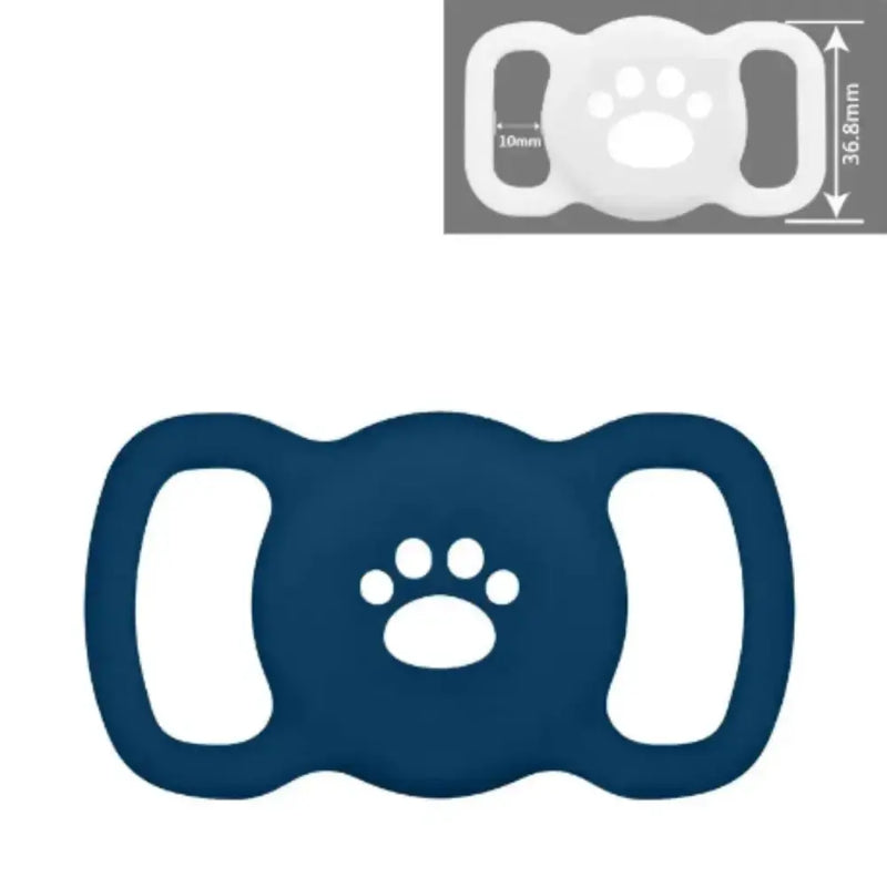 Silicone AirTag Pet Collar Holder by Habicare