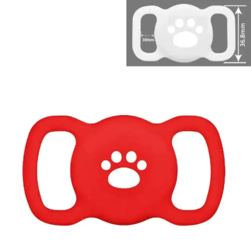 Silicone AirTag Pet Collar Holder by Habicare