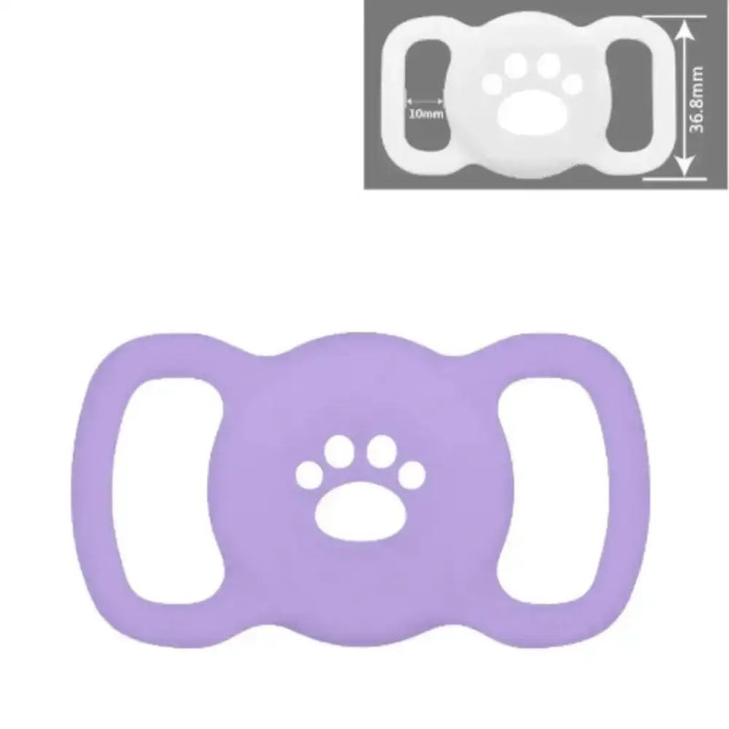 Silicone AirTag Pet Collar Holder by Habicare