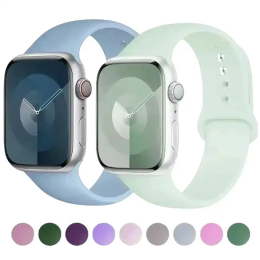 Silicone Band for Apple Watch Series (38mm - 42mm) (available in 45 colours) by Habicare