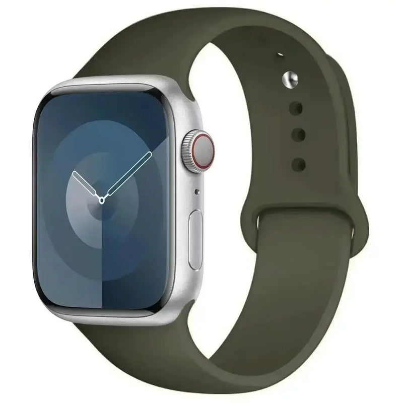 Silicone Band for Apple Watch Series (38mm - 42mm) (available in 45 colours) by Habicare