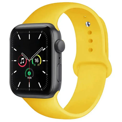 Silicone Band for Apple Watch Series (38mm - 42mm) (available in 45 colours) by Habicare