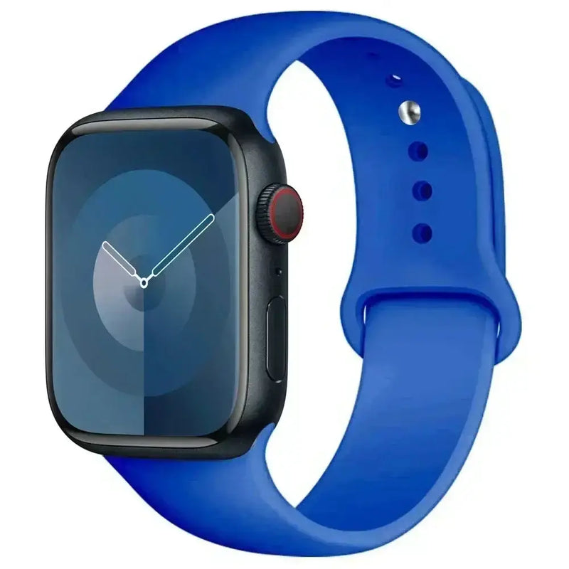 Silicone Band for Apple Watch Series (38mm - 42mm) (available in 45 colours) by Habicare